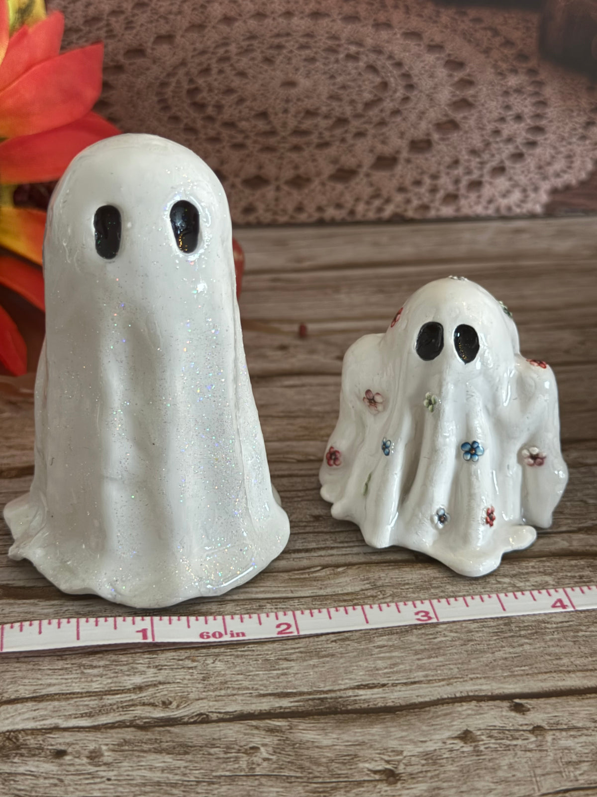Happy Haunts "Premium" Desk Buddy - Tall Ghost, Andre